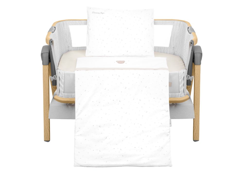 KikkaBoo Ložní sada s povlečením 5ks do postýlky 50x85 cm