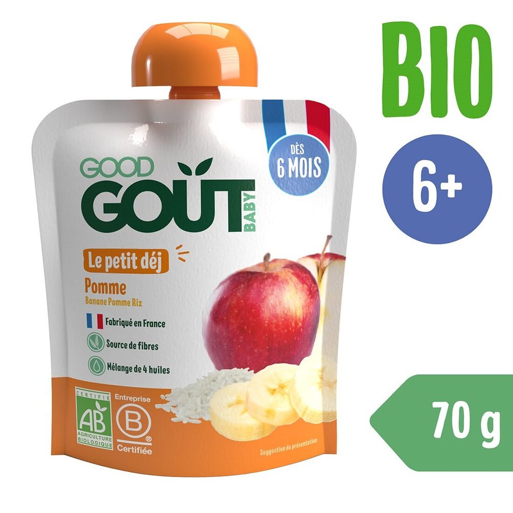 Good Gout BIO Jablečná snídaně 70 g