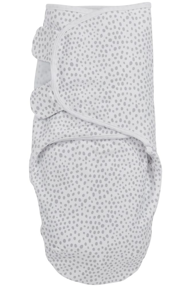 Meyco Zavinovačka 4-6 m - Puntíky light grey
