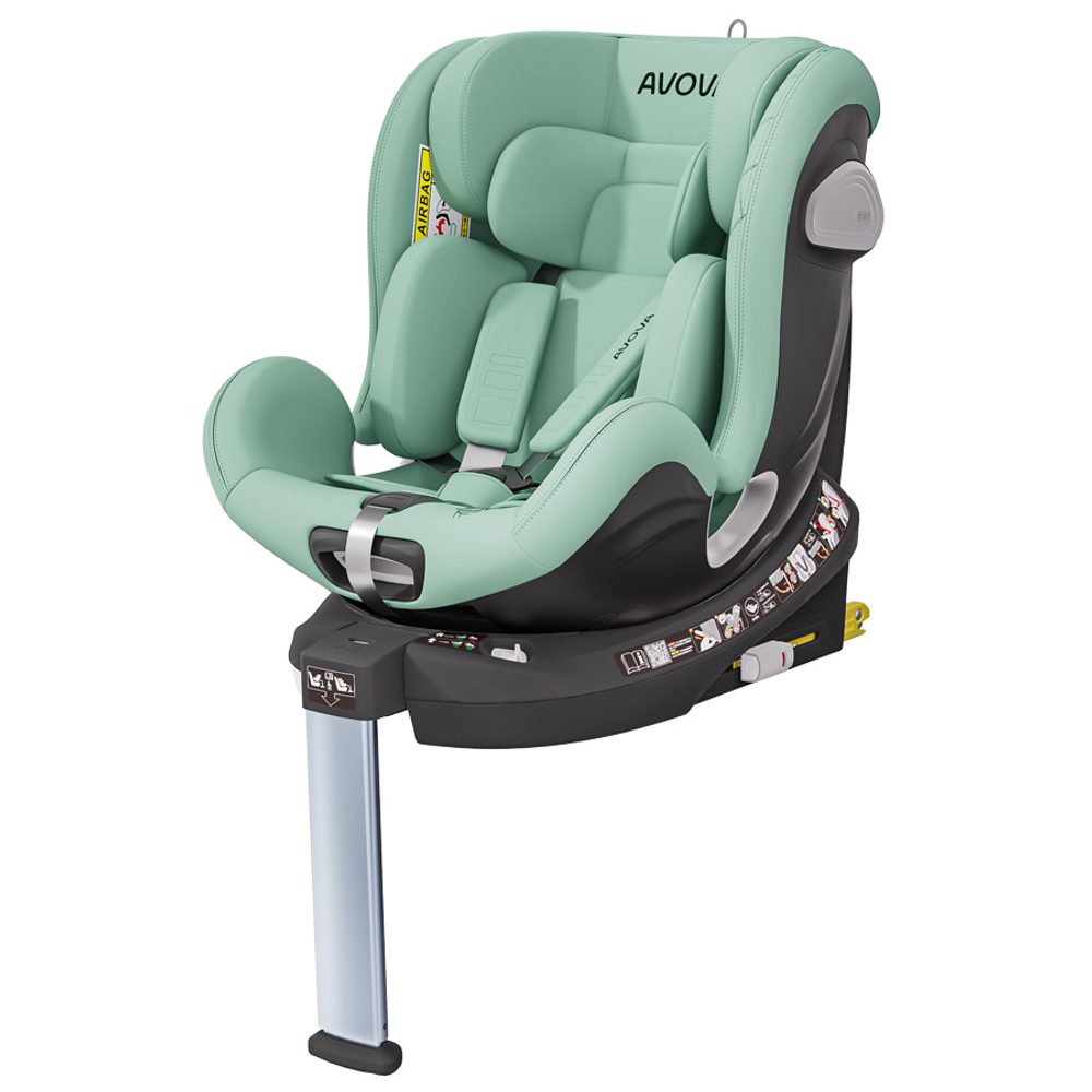 AVOVA Swan-fix I-SIZE 2024 Lime Green - autosedačky