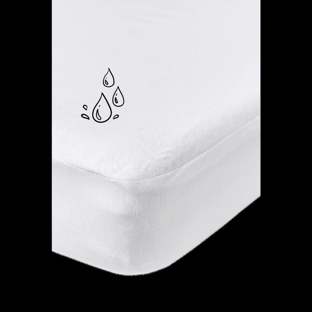 Meyco Nepromokavé prostěradlo 60x120 - White
