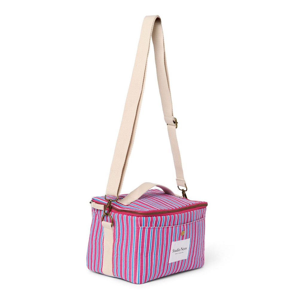 STUDIO NOOS Chladící taška Poplin - Raspberry Striped