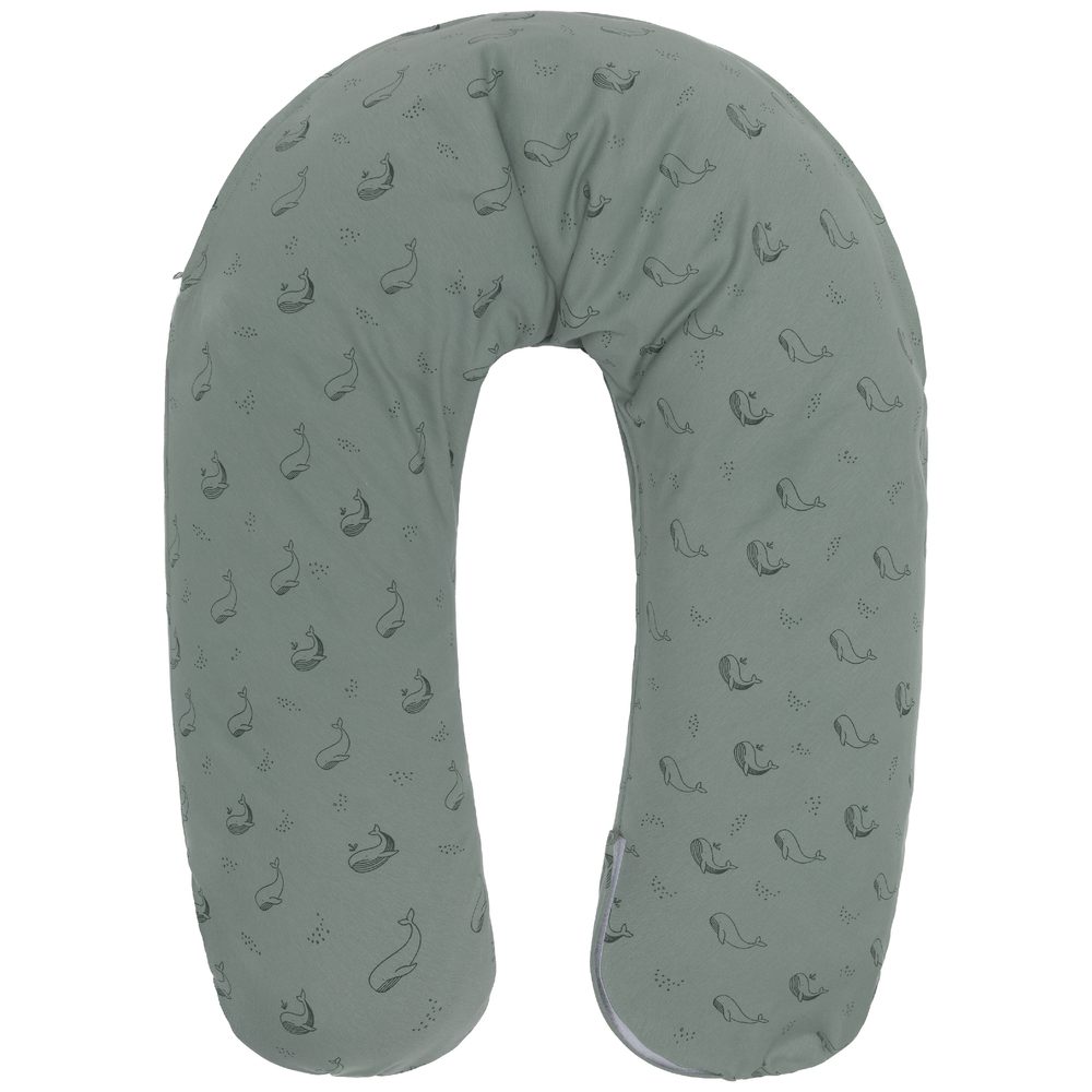 Fillikid kojící polštář whale green 190 cm