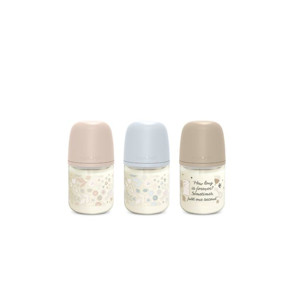 Suavinex SUAVINEX | Láhev sklo WONDERLAND 120 ml fyziologická SX PRO +0 SF