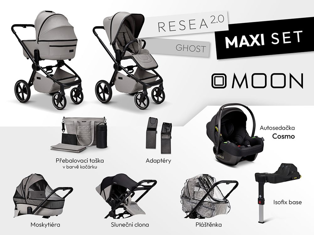 Moon Resea 2.0 Maxi set - GHOST