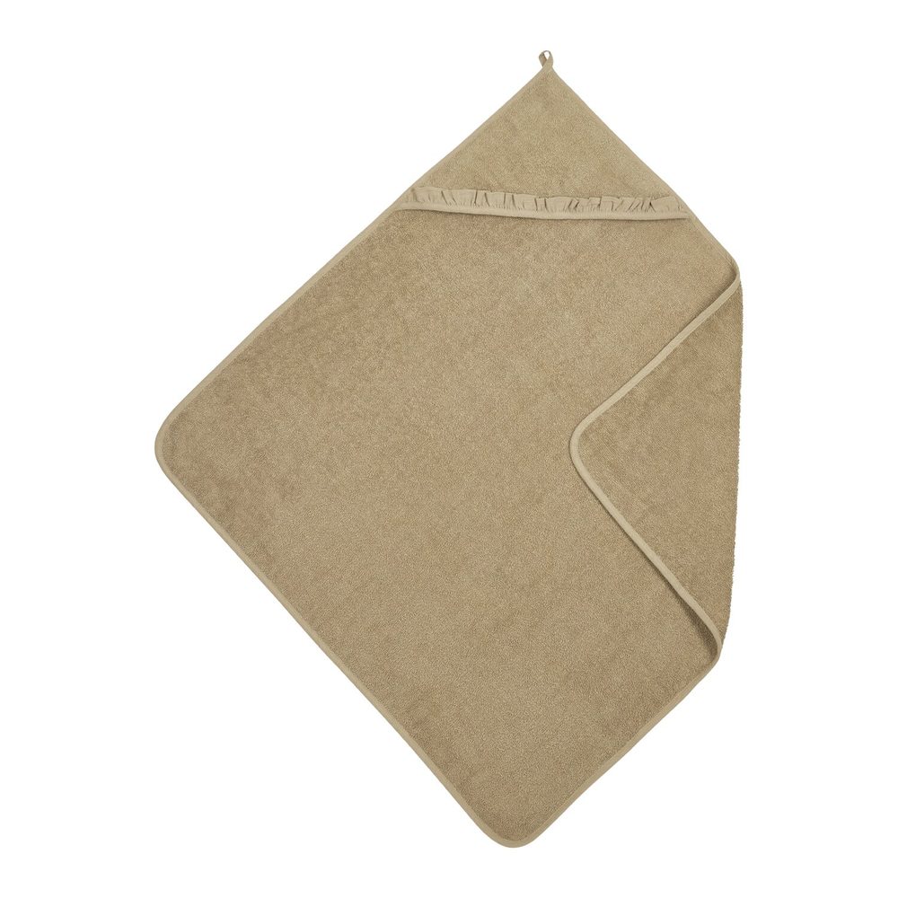 Meyco Osuška s kapucí Ruffle 80x80 - Taupe