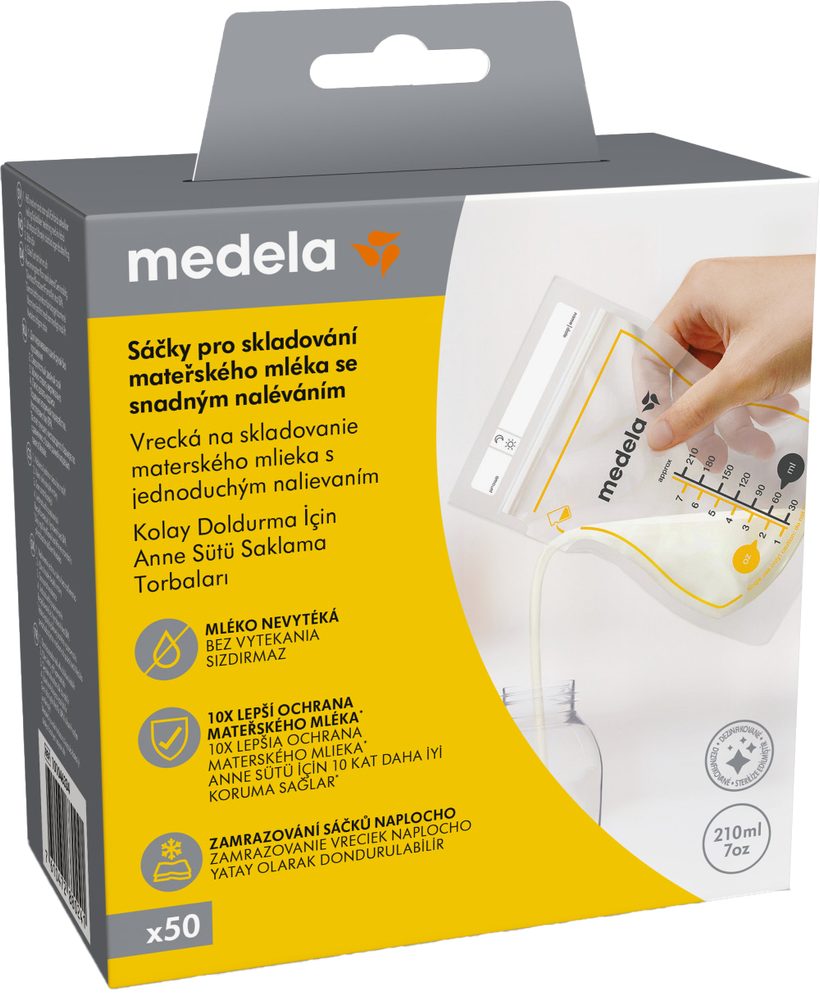 Levně Medela Sáčky na skladování mateřského mléka Easy Pour - 50