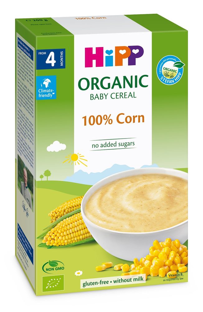 HiPP BIO Obilná kaše 100% kukuřičná 200g