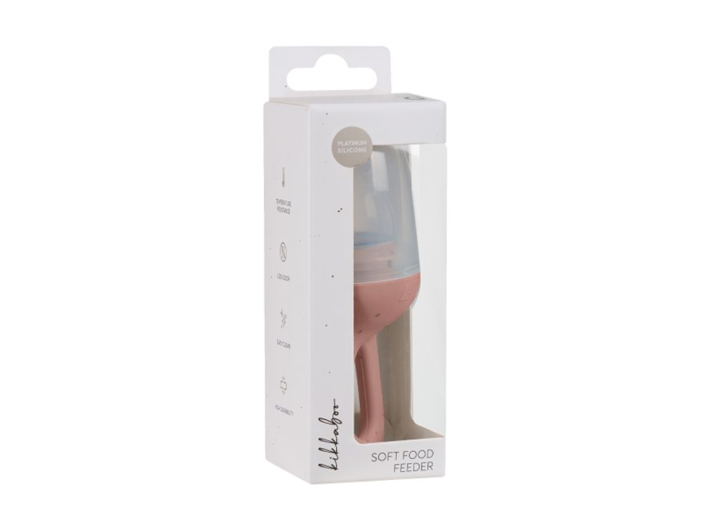 KikkaBoo Krmicí kousátko Platinum Silicone Blush (obrázek 3)