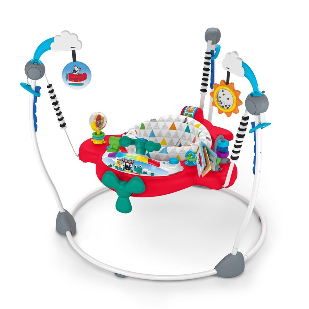 Baby Einstein Skákadlo/aktivní centrum 2v1 Ocean Explorers Airplane Adventure™ 6m+ do 12 kg