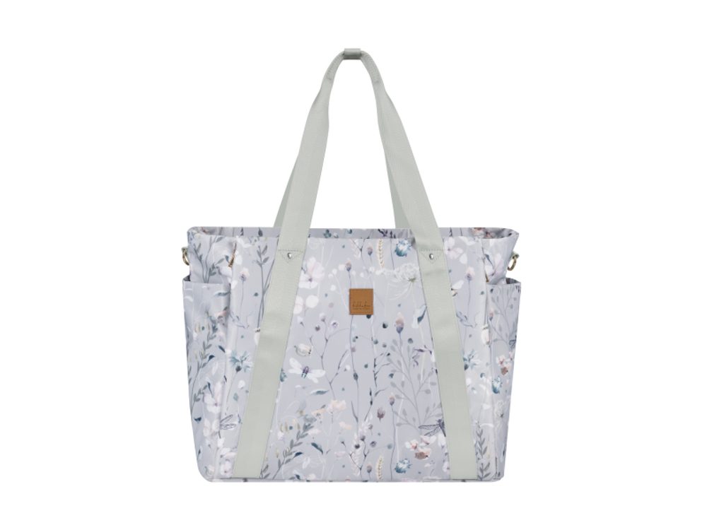 KikkaBoo Přebalovací taška Florence Dreamy Fields Grey