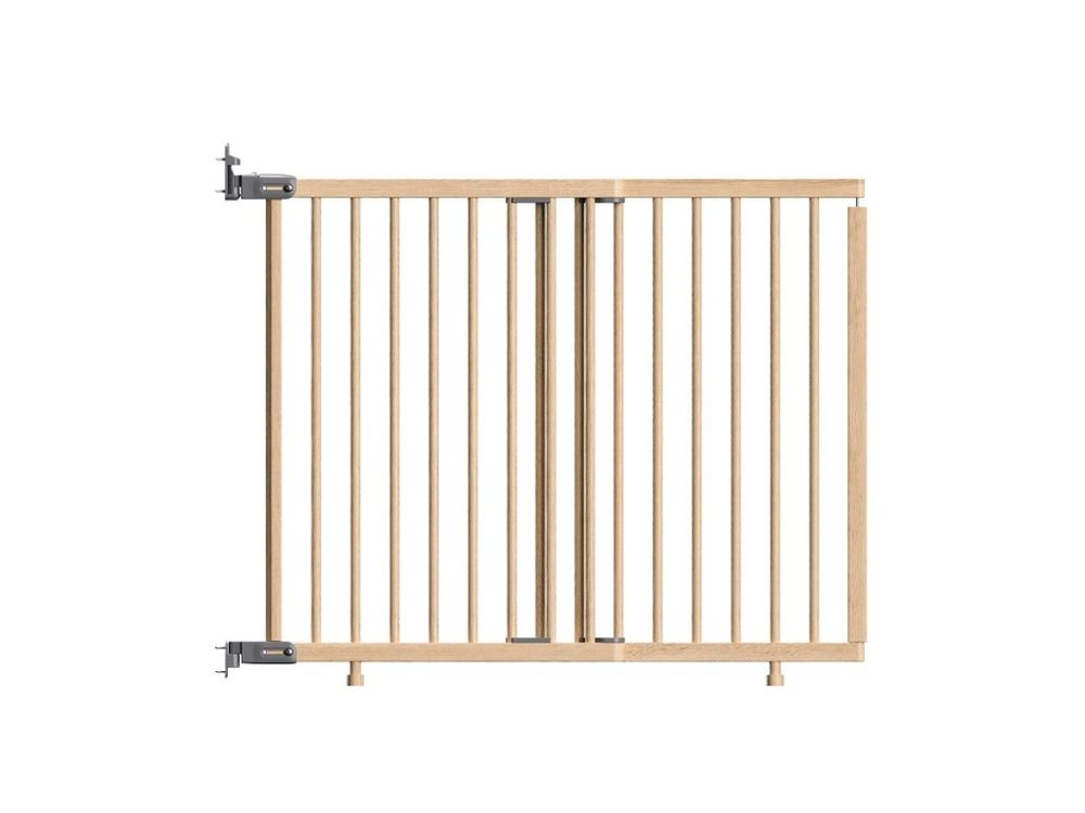 Baby Dan Vysoká zábrana na schodiště BabyDan Adjust Pro Stair Gate Wood, 65-110cm,šroubovací, v.81cm