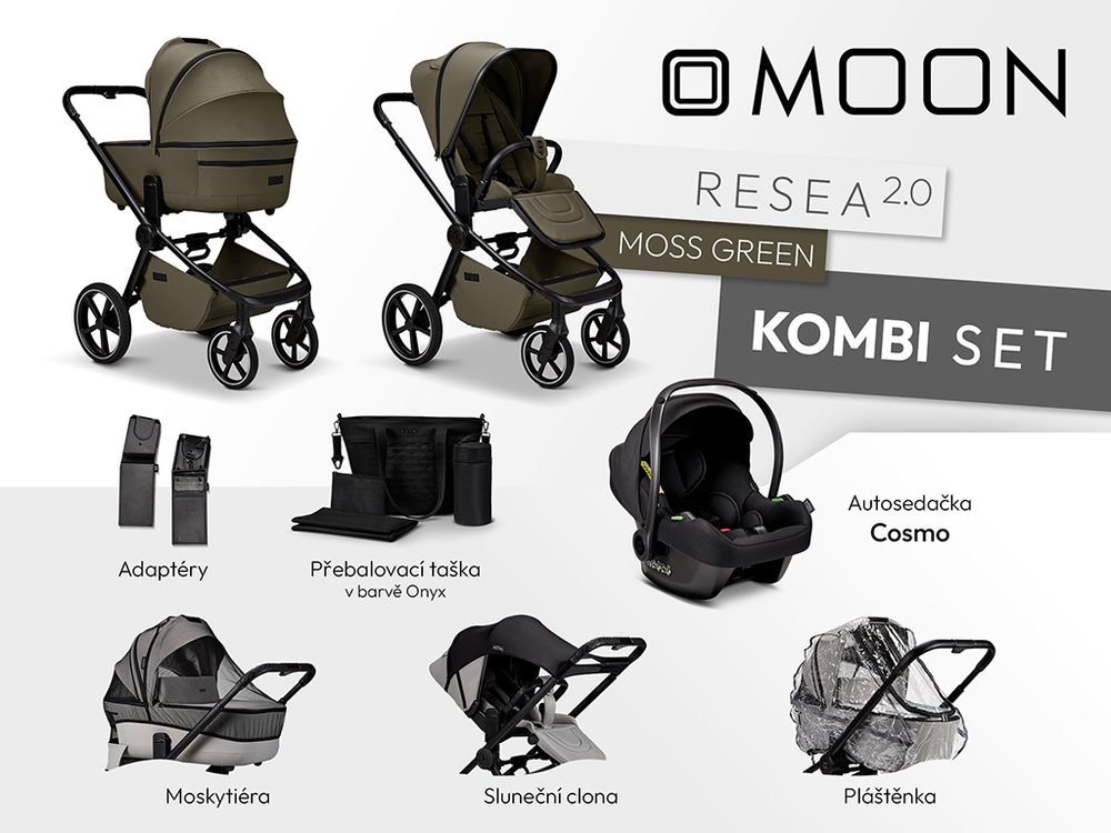 Moon Resea 2.0 Kombi set - MOSS