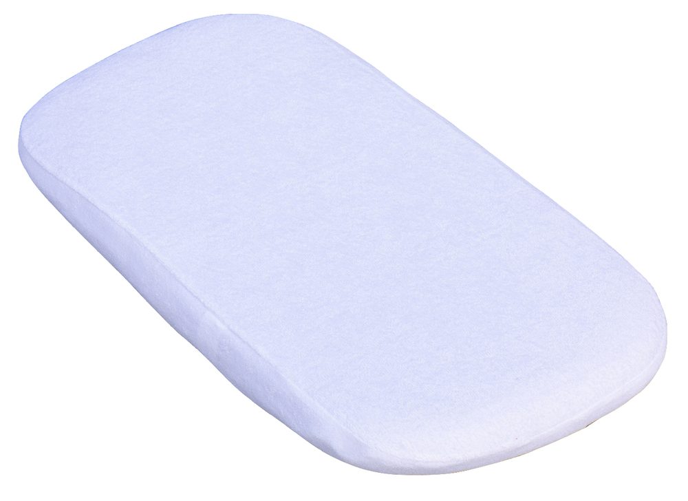 Scarlett Nepropustné prostěradlo do kočárku 75x35cm bílé