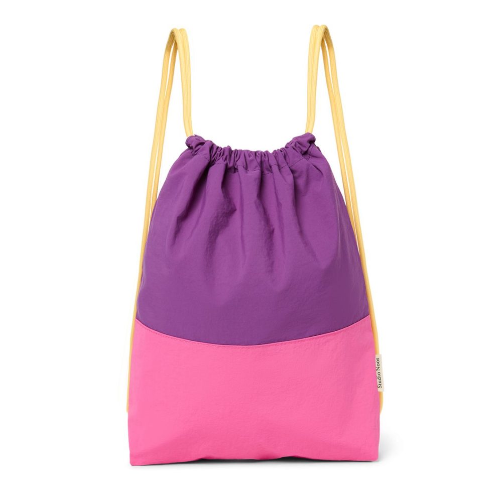 Studio Noos Patchwork Gym bag - vak na cvičení Bright Pink
