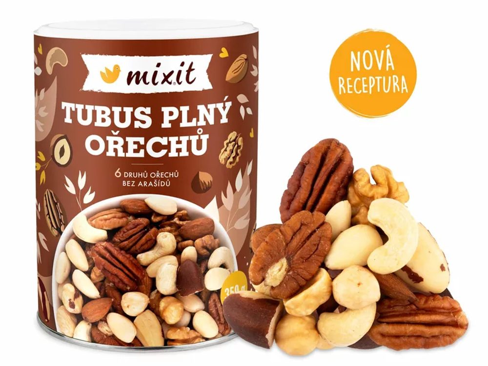 Mixit Tubus plný ořechů (350g)