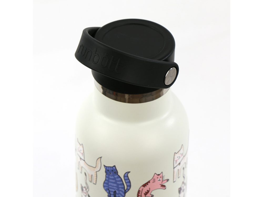 Runbott Termoláhev 600 ml Cats White (obrázek 3)