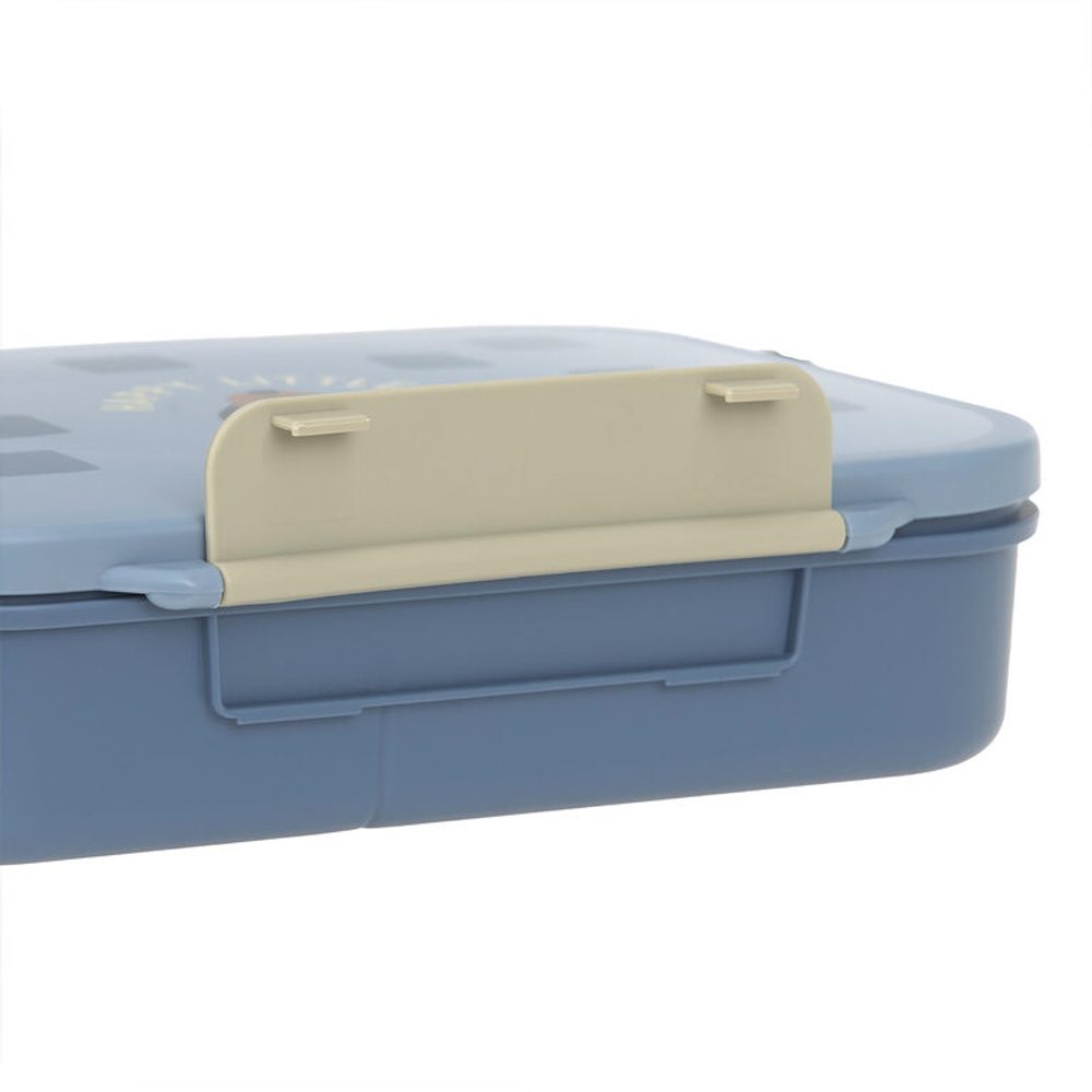 LÄSSIG Lunchbox Bento Pattern Party blue/green (obrázek 5)