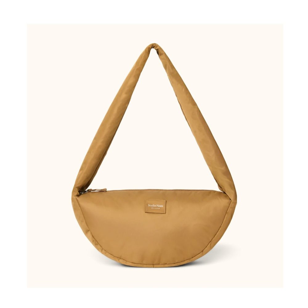 Studio Noos Technical Puffy Mini Cross Body Bag Brown
