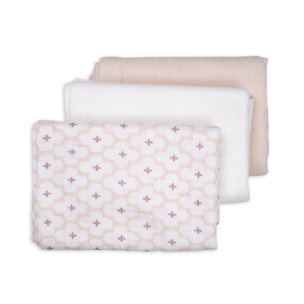 LODGER Swaddler Solid Matcha 3balení 70 x 70 cm Powder (obrázek 3)