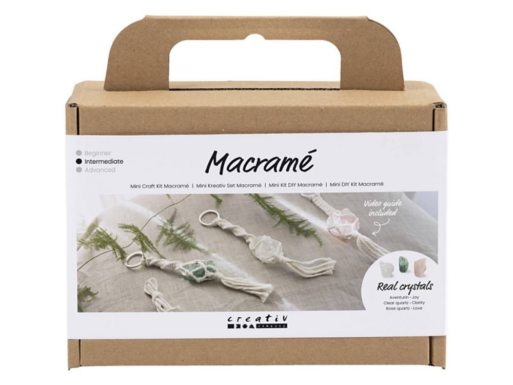 Creative Sada macramé PŘÍVĚSKY NA KLÍČE