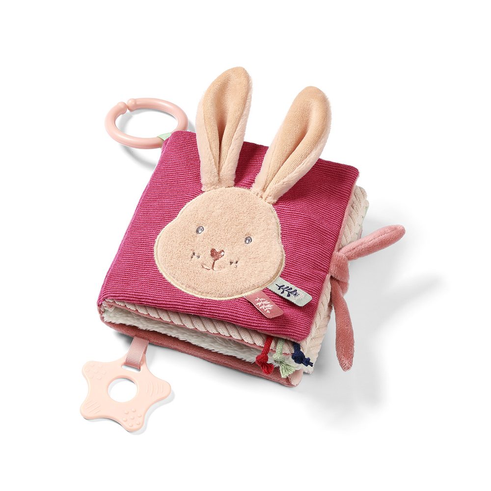 Levně BABYONO Knížka senzorická Rabbit Karo 0m+