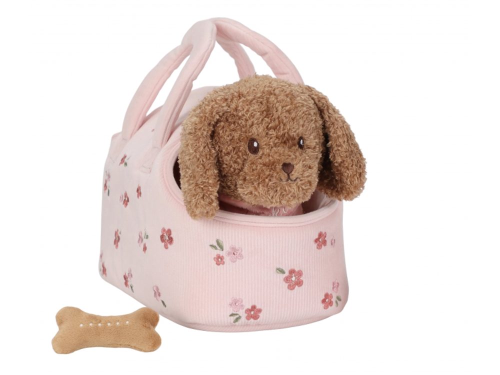 Little Dutch Pejsek plyšový Jackie v kabelce