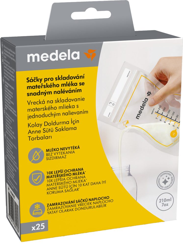 Medela Sáčky na skladování mateřského mléka Easy Pour - 25