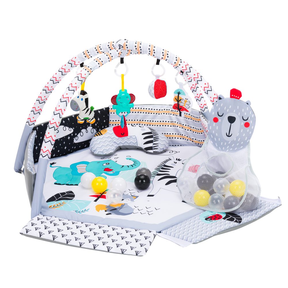 Fillikid Deka s hrazdou s míčky grey