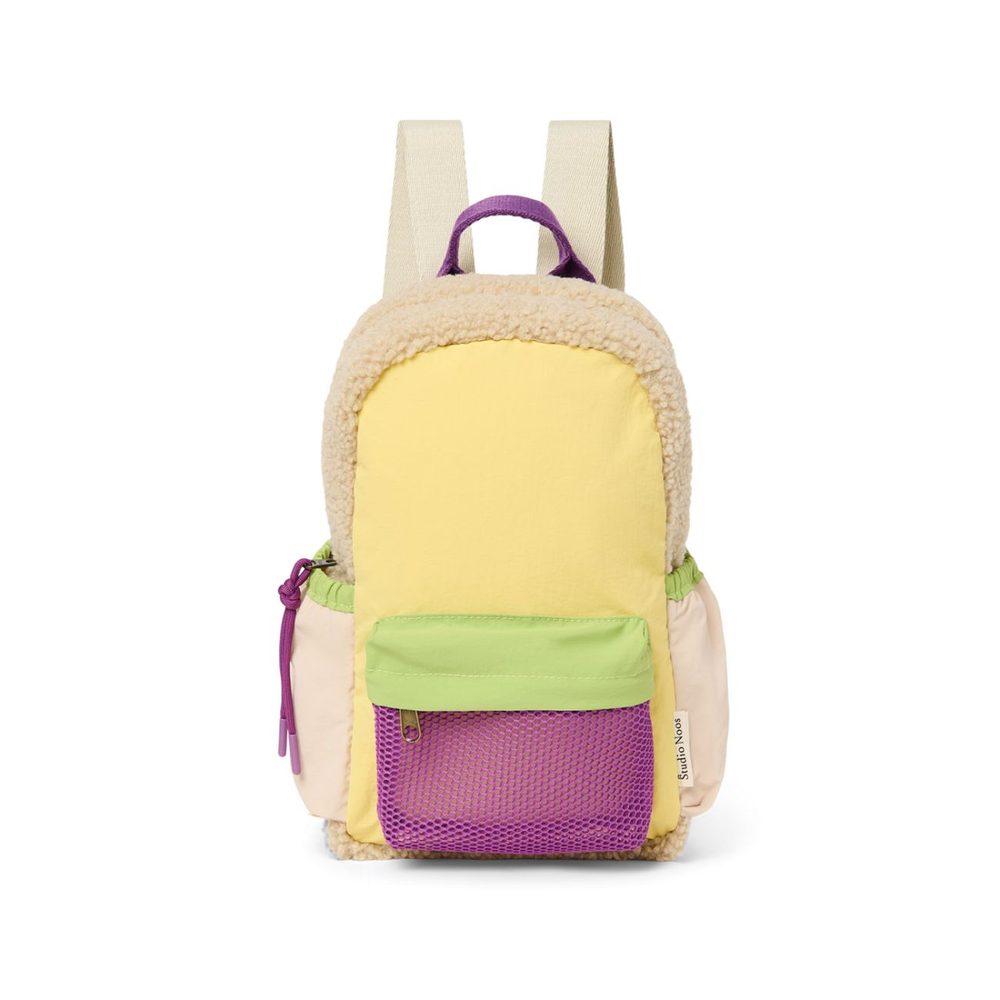Studio Noos Packwork Mini BACKPACK - batůžek Butter Yellow