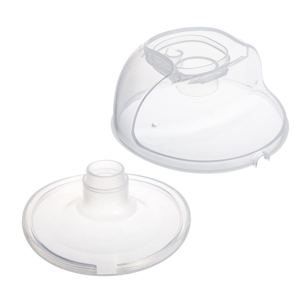 Levně Canpol babies Náhradní silikonový trychtýř 24mm a zásobník na mléko k odsávačce mateřského mléka SmartSense