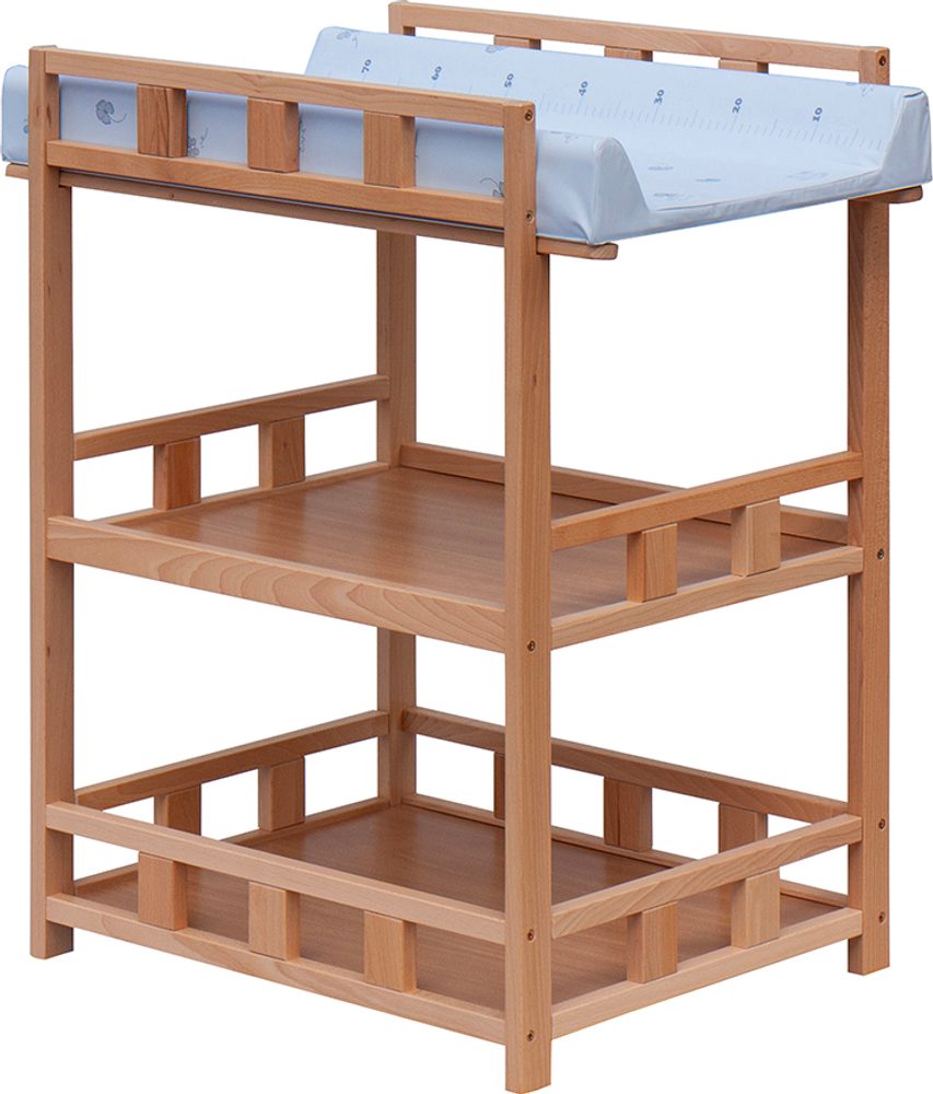 Scarlett Přebalovací pult Buno přírodní ECO - Slon - Modrý