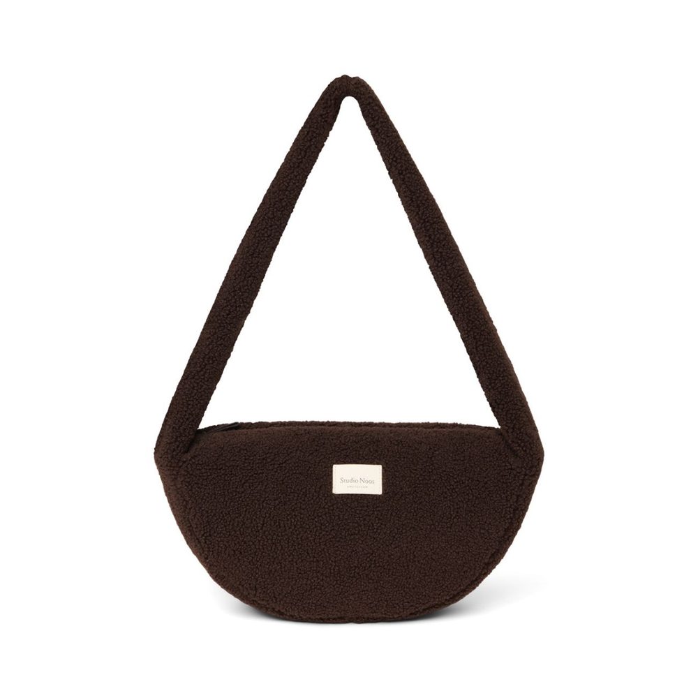 STUDIO NOOS  Taška Cross Body Mini Teddy - Chocolate
