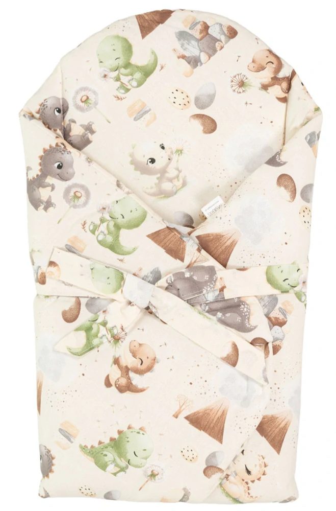 Tomi Růžek molitan tisk dino béžový