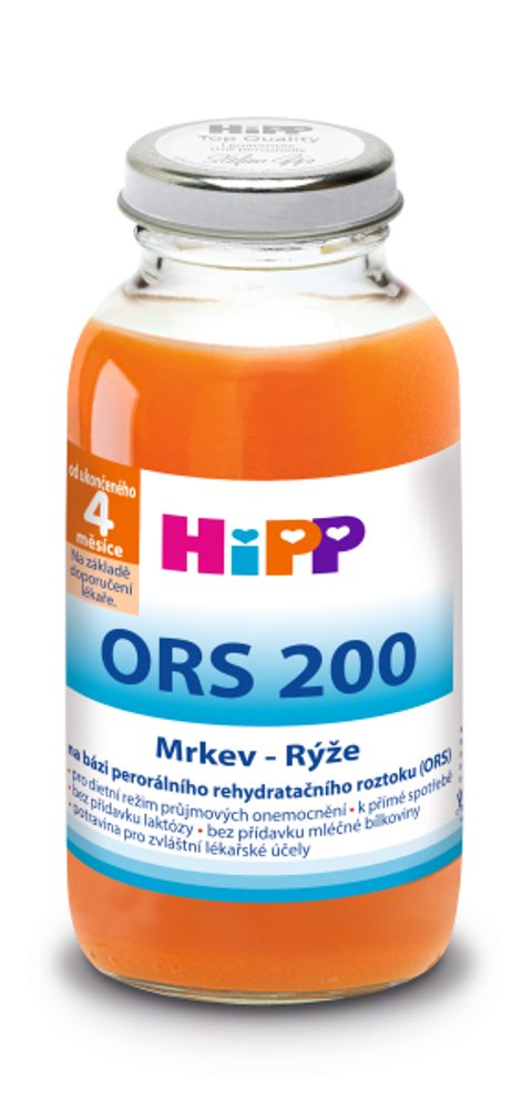 HiPP ORS 200 Mrkev-rýže