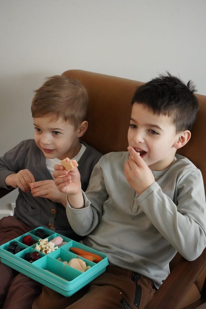 Melii Snackle Box krabička na svačinu 1368 ml - modrozelená (obrázek 6)
