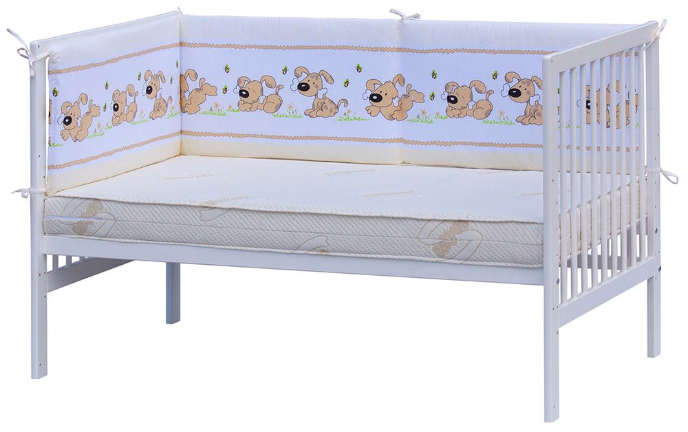 Scarlett Mantinel do postýlky 4-dílný Japy béžová 210x40cm