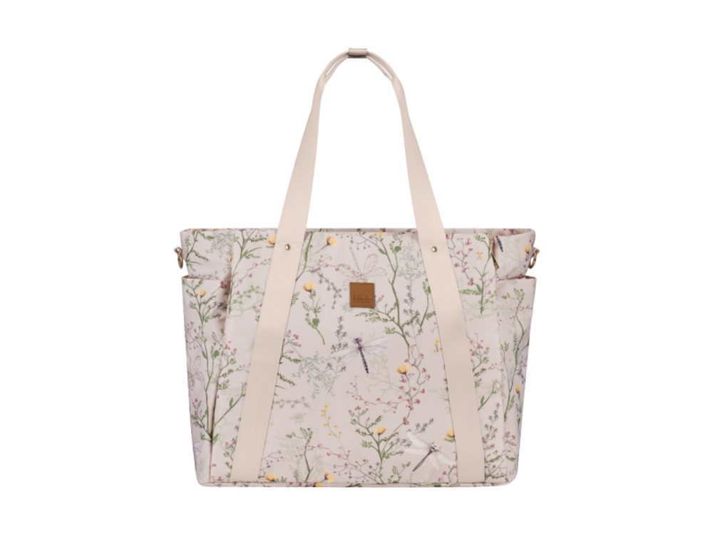 KikkaBoo Přebalovací taška Florence Secret Garden Beige