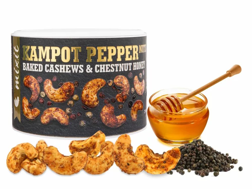 Mixit Oříšky z pece - Kampotský pepř a med (160g)