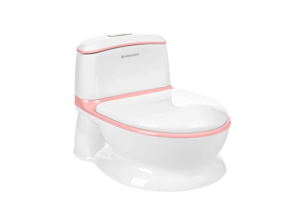 Levně KikkaBoo Nočník toaleta Flushy Pink