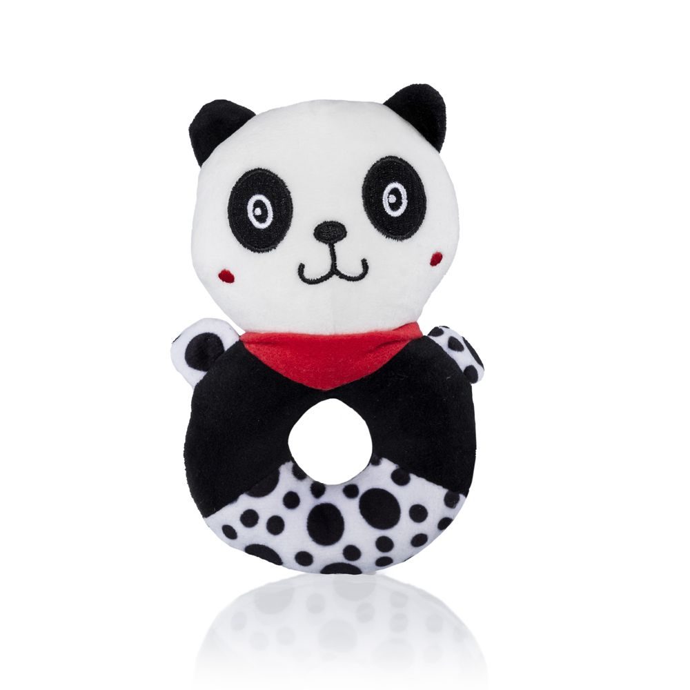 ZOPA Senzorické chrastítko kroužek - Panda