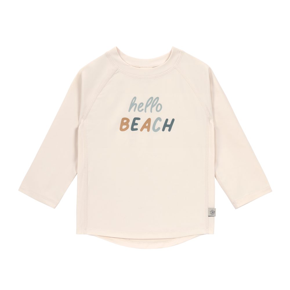 Lässig Splash Long Sleeve Rashguard hello beach milky - 3-6m