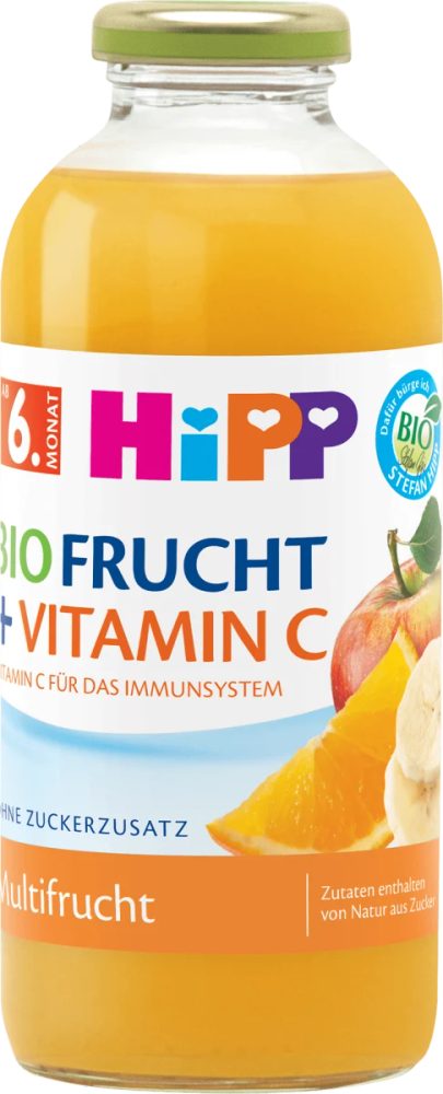 Hipp ŠŤÁVA BIO Směs ovoce s vitamínem C 500 ml