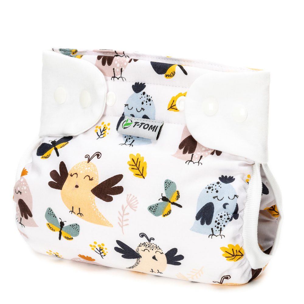 Levně T-Tomi Ortopedické abdukční kalhotky patentky - BIRDS (3-6KG)