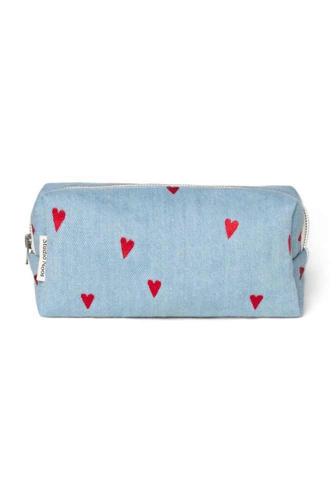 STUDIO NOOS Pouzdro Denim Hearts