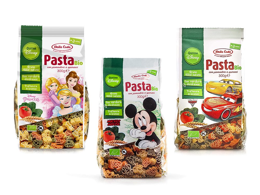 Dalla Costa BIO Těstoviny Disney 3x 300 g