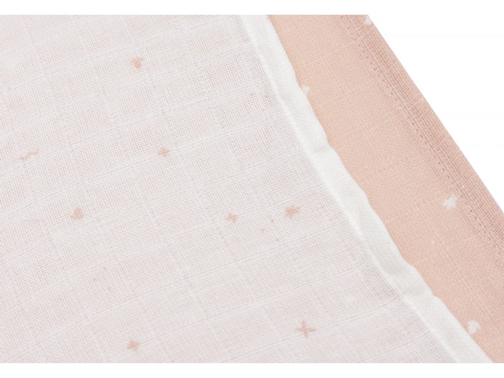 Jollein Pleny 3 ks 70x70 cm Twinkling Wild Rose (obrázek 4)
