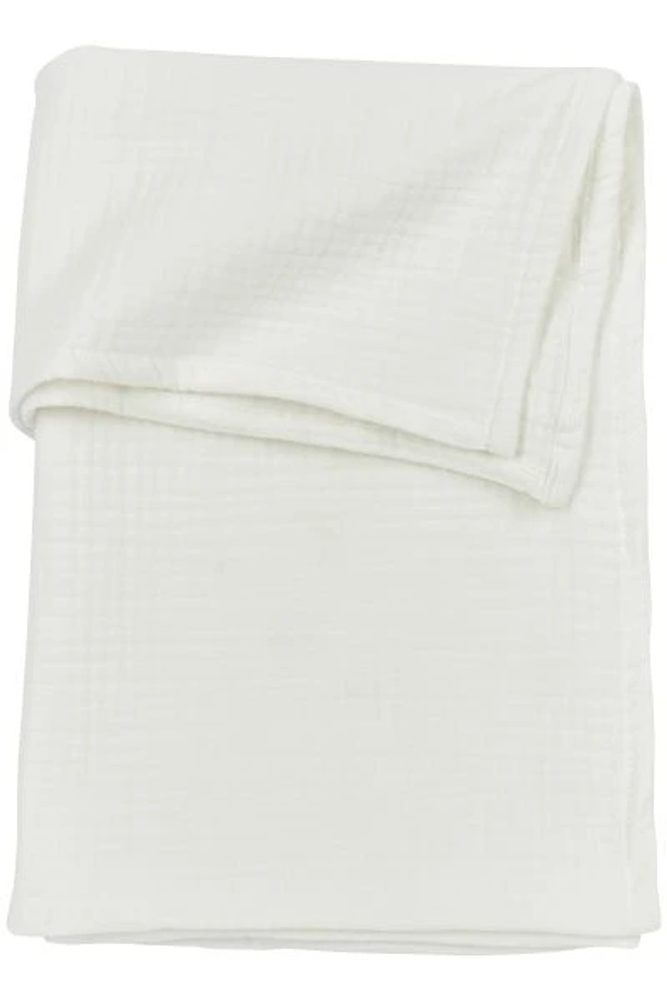 Meyco Mušelínová přikrývka 75x100 - Offwhite