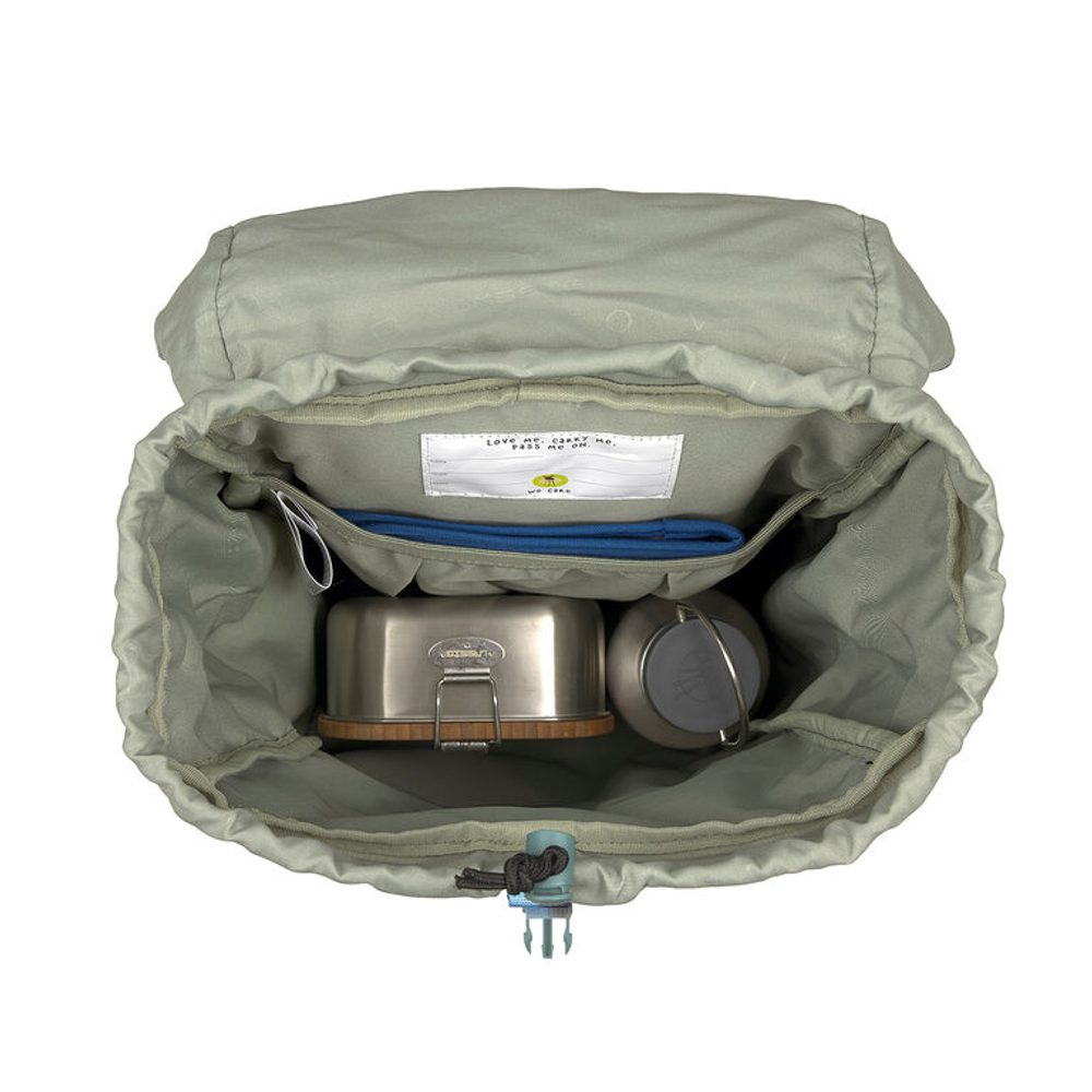 LÄSSIG dětský batoh Big Outdoor Backpack Unique blue green (obrázek 3)