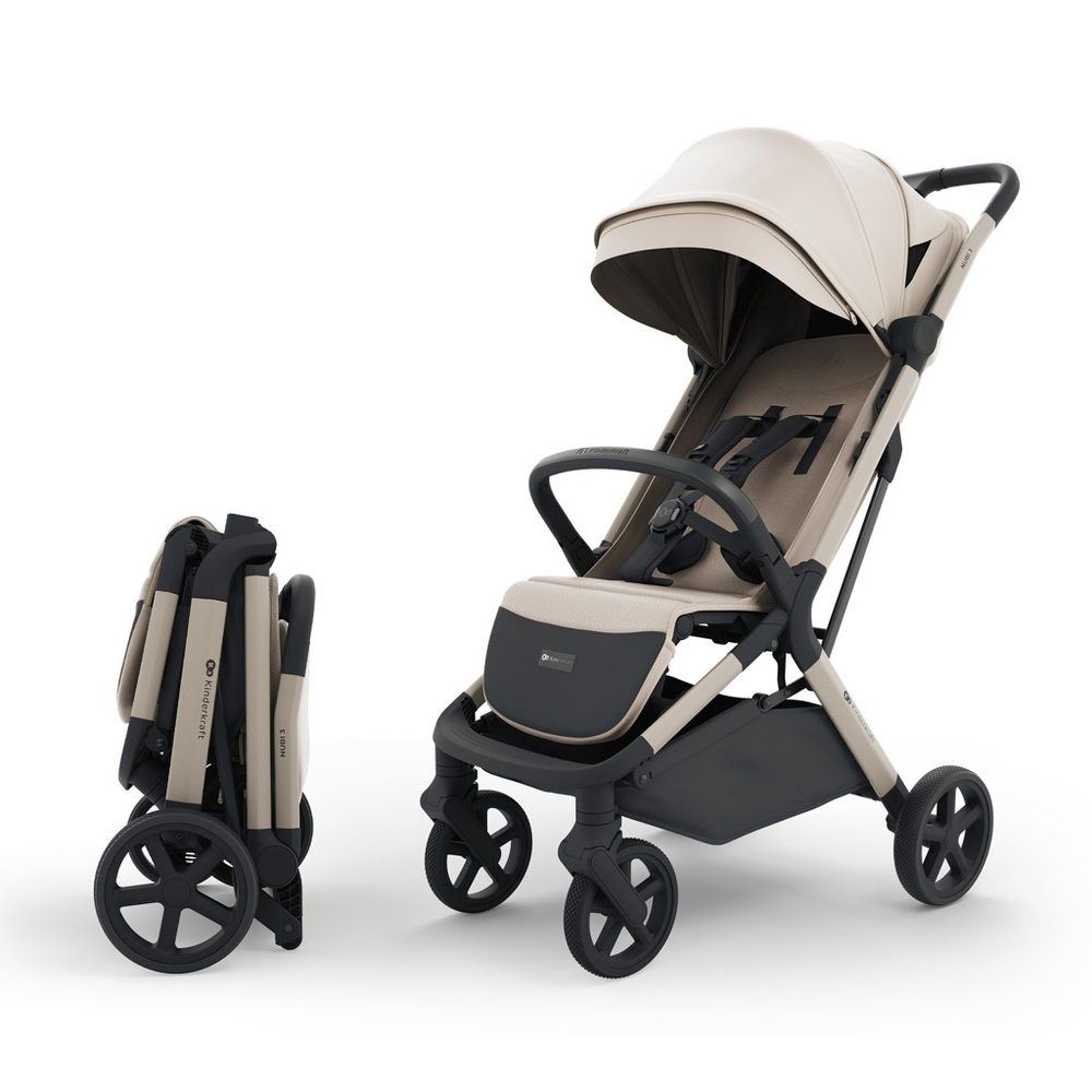 KINDERKRAFT SELECT Kočárek sportovní Nubi 3 Dark Ruby - KINDERKRAFT SELECT Kočárek sportovní Nubi 3 Sand Beige